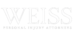 Weiss logo with the word WEISS in large serif letters and 'ATTORNEYS' beneath as the tagline.