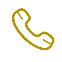 Phone receiver icon indicating a call action (Call)